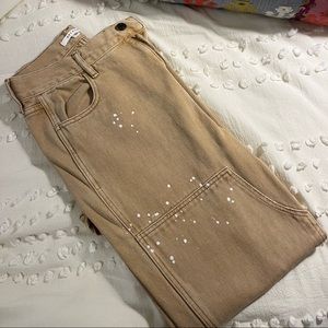 Pacsun Paint Splatter Utility Pants